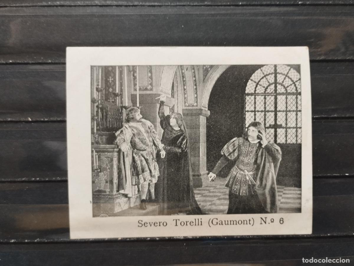 Sammeln alte Sammelbilder: CROMOS ANTIGUOS. CINE. SEVERO TORELLI. PELICULA DE 1914. GAUMONT. CROMO N&ordm; 6