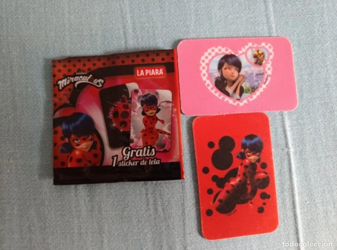 Coleccionismo cromos antiguos: Cromos de tela de LadyBug de pat&eacute; la piara - Foto 1