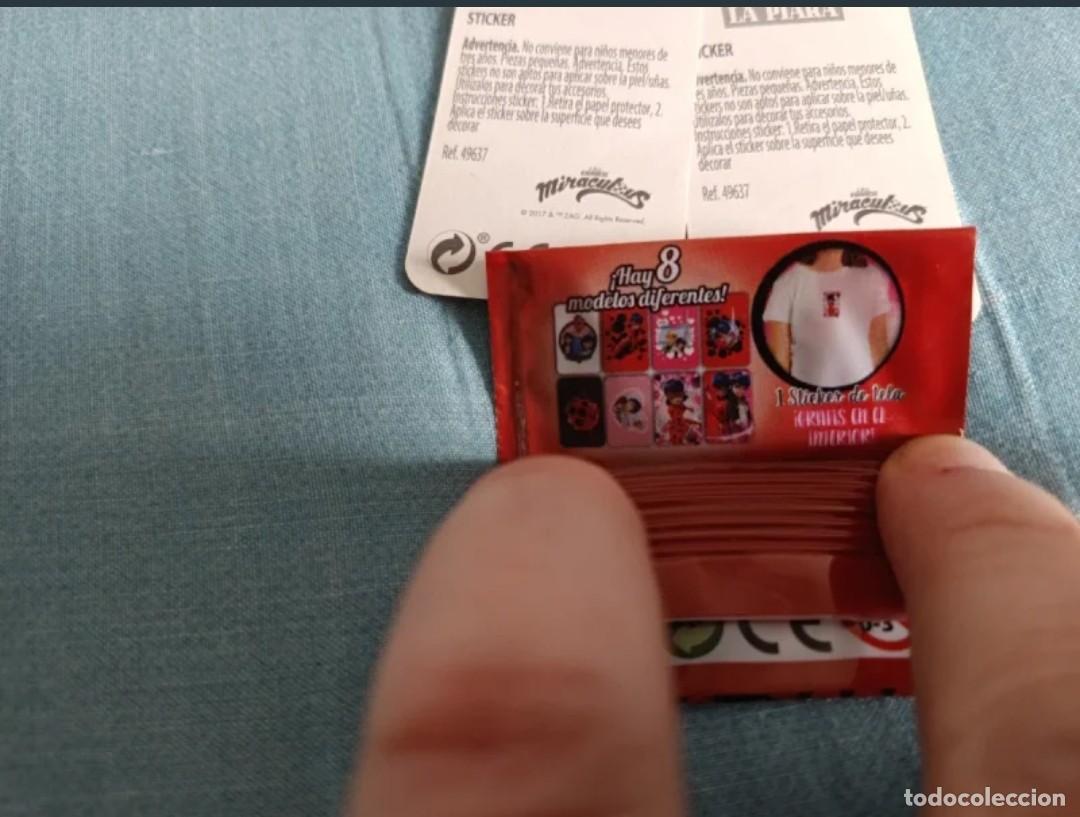 Coleccionismo cromos antiguos: Cromos de tela de LadyBug de pat&eacute; la piara - Foto 3