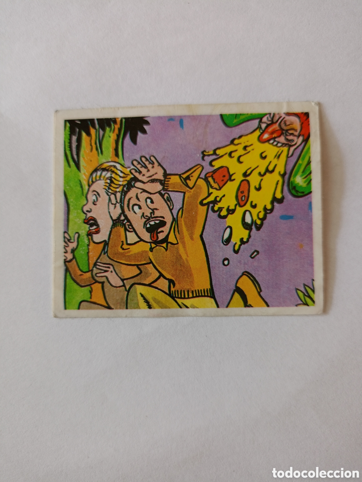 Collectionnisme Cartes &agrave; collectionner anciennes: PANINI - MONSTER IN MY POCKET 100 - NUNCA PEGADO