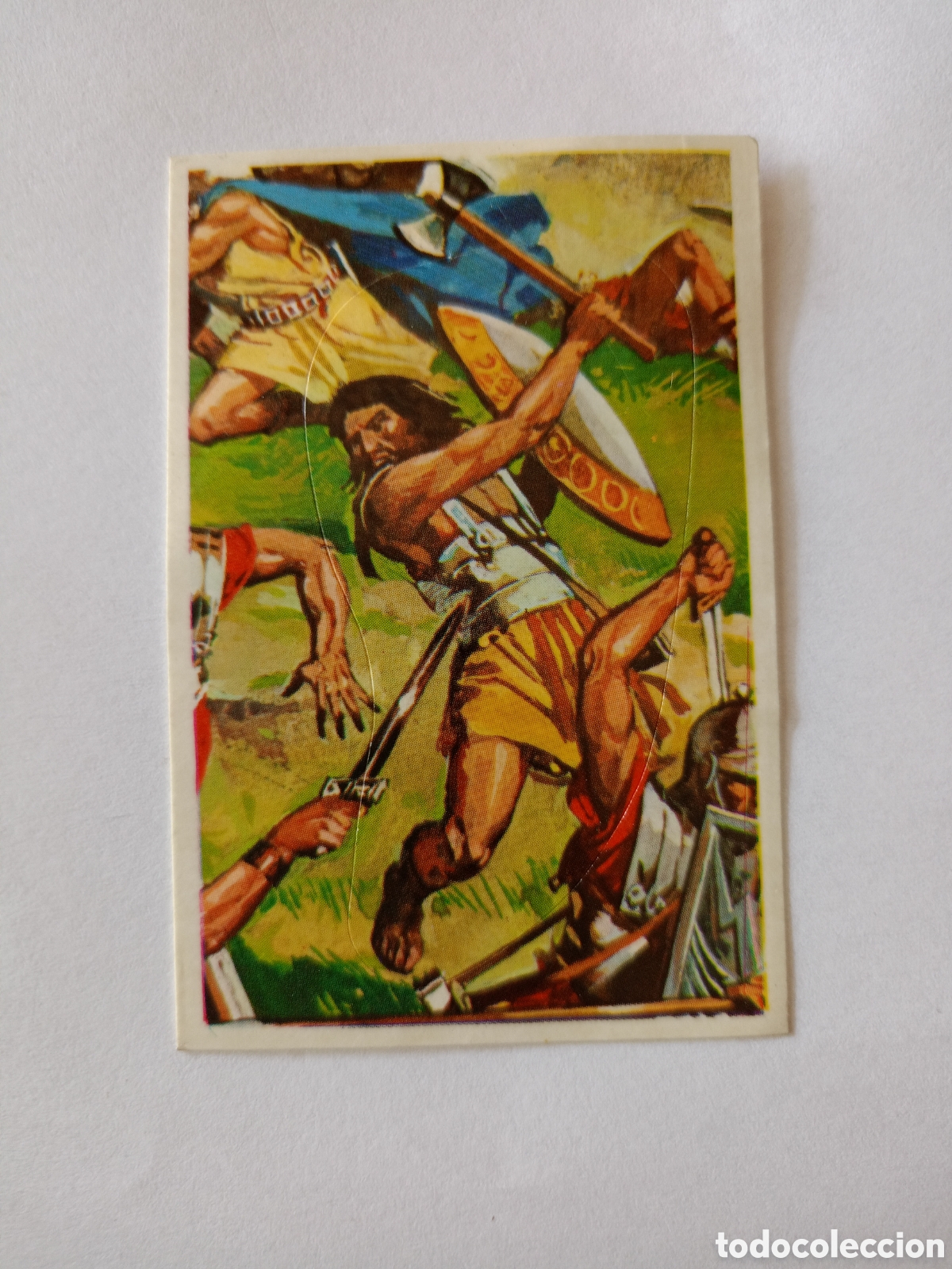 Collectionnisme Cartes &agrave; collectionner anciennes: DIFUSORA DE LA CULTURA -- BATALLAS HIST&Oacute;RICAS -- N&ordm; 26 mercenario Ibero