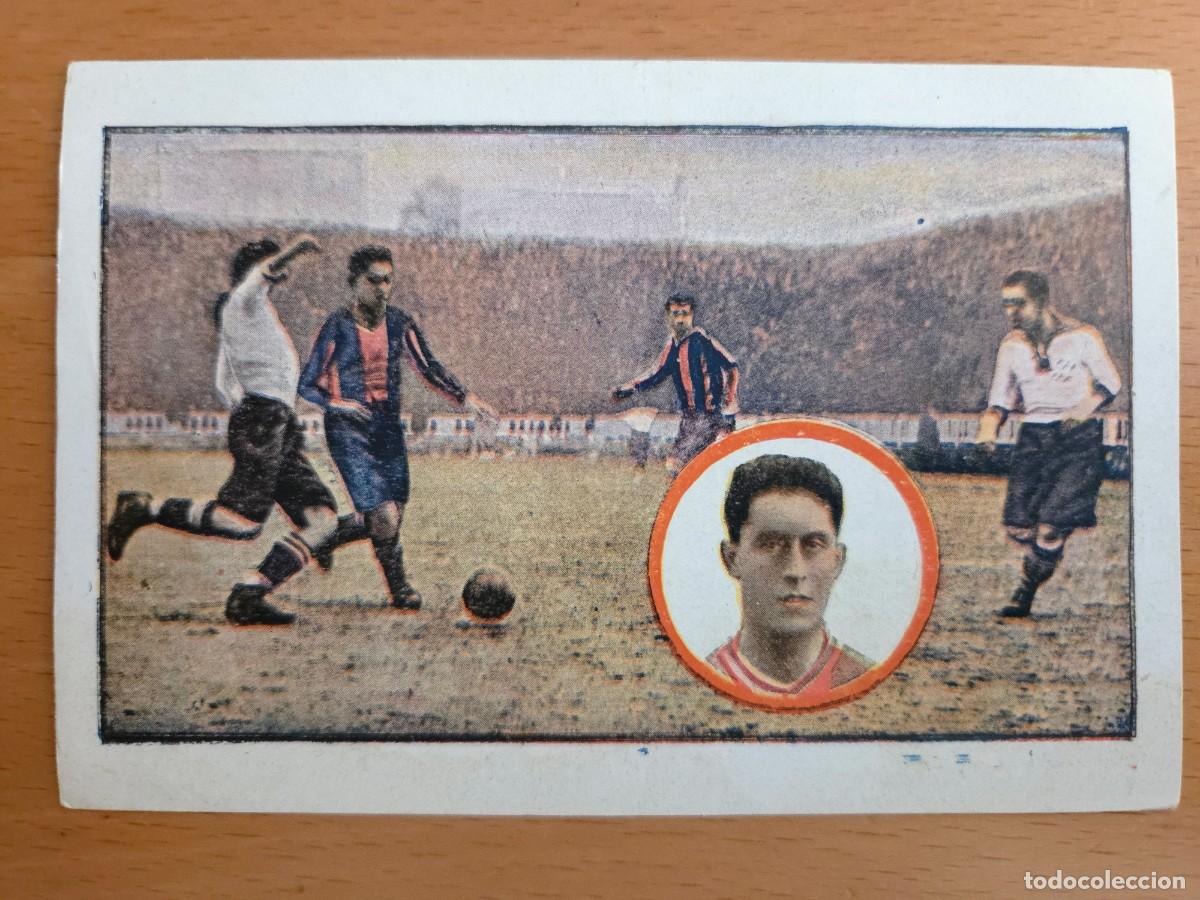 Collectable Antique Stickers: PAULINO ALC&Aacute;NTARA &ndash; FC BARCELONA &ndash; LOS ASES DEL F&Uacute;TBOL &ndash; SERIE 1.&ordf; N&ordm; 11 &ndash; A&Ntilde;OS 20