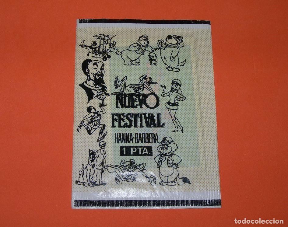 Coleccionismo cromos antiguos: SOBRE DE CROMOS SIN ABRIR COLECCI&Oacute;N NUEVO FESTIVAL HANNA BARBERA - EDITORIAL FHER -