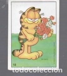 Coleccionismo cromos antiguos: CROMO DE GARFIELD SIN PEGAR N&ordm; 18 A&Ntilde;O 1978 SIN PEGATINAS. NITED FEATURE SYNDICATE , INC