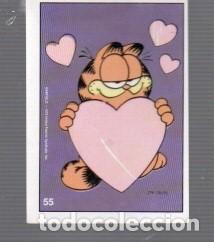 Collectionnisme Cartes &agrave; collectionner anciennes: CROMO DE GARFIELD SIN PEGAR N&ordm; 55 A&Ntilde;O 1978 SIN PEGATINAS. NITED FEATURE SYNDICATE , INC