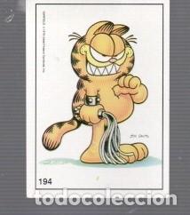 Collectionnisme Cartes &agrave; collectionner anciennes: CROMO DE GARFIELD SIN PEGAR N&ordm; 194 A&Ntilde;O 1978 SIN PEGATINAS. NITED FEATURE SYNDICATE , INC