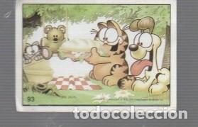 Collectionnisme Cartes &agrave; collectionner anciennes: CROMO DE GARFIELD SIN PEGAR N&ordm; 93 A&Ntilde;O 1978 SIN PEGATINAS. NITED FEATURE SYNDICATE , INC