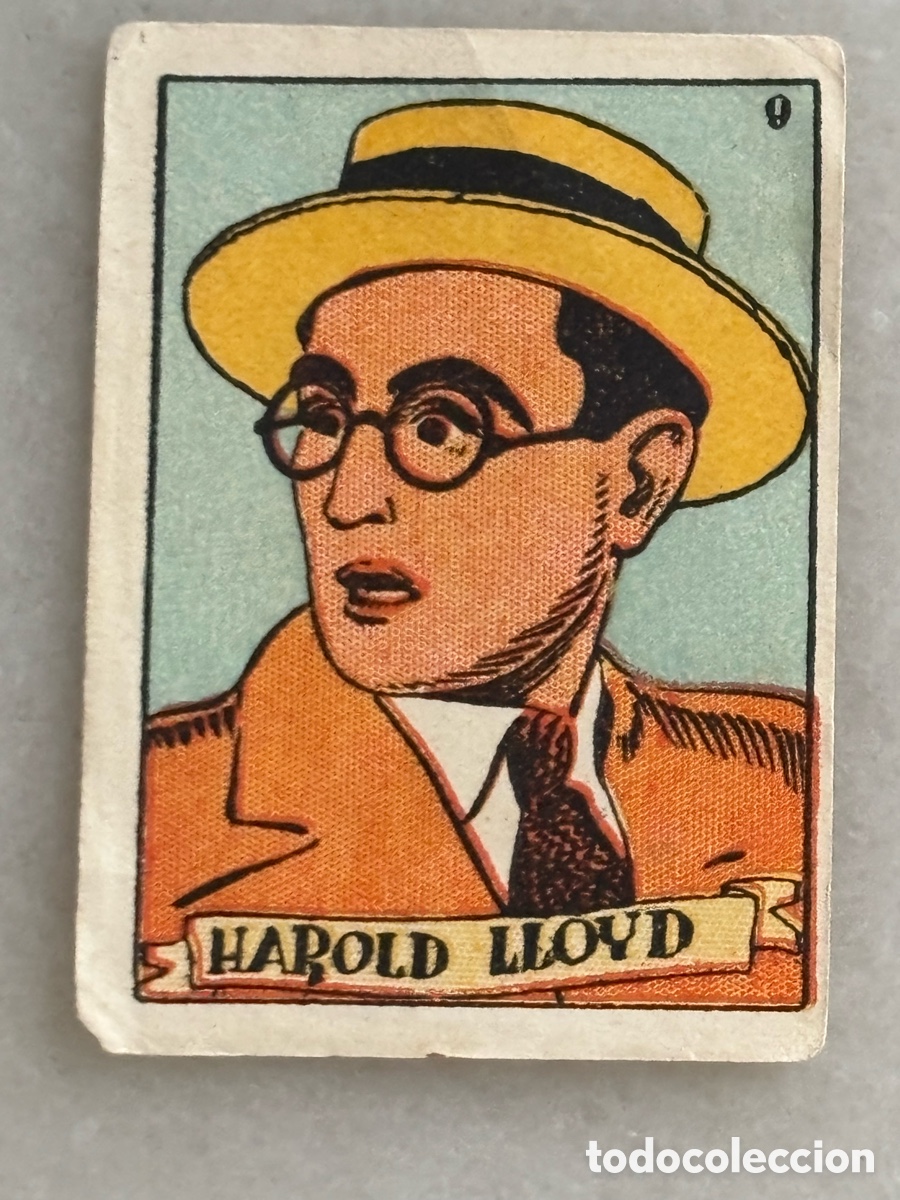 Collezionismo Figurine antiche: Cromo, Harold Lloyd, &aacute;lbum cultura 1939 el gato negro