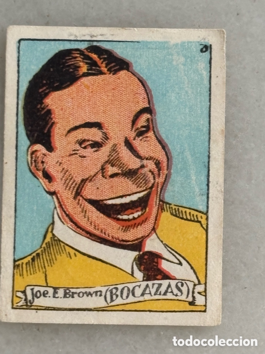 Sammeln alte Sammelbilder: Cromo, Joe, Brown, bocazas &aacute;lbum cultura 1939, nuevo nuevo