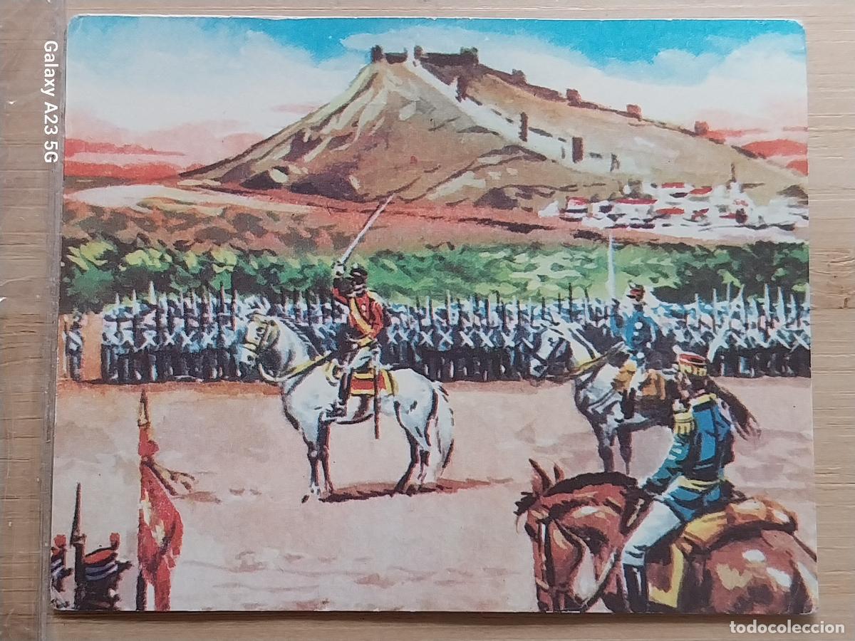 Collectable Antique Stickers: A&Ntilde;O 1974 HISTORIA DE ESPA&Ntilde;A ED FERRE OLSINA CROMO 152 SIN PEGAR NUNCA 9.4X7.2CMORIGINAL