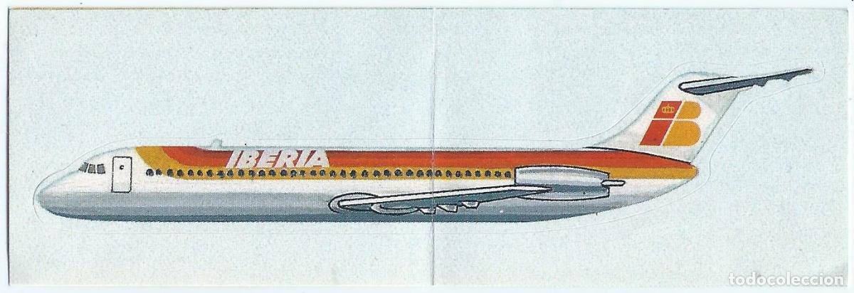 Collectable Antique Stickers: Cromo doble n&ordm; 30-31 - Historia del av&oacute;n - Cola Cao VIT (1988)