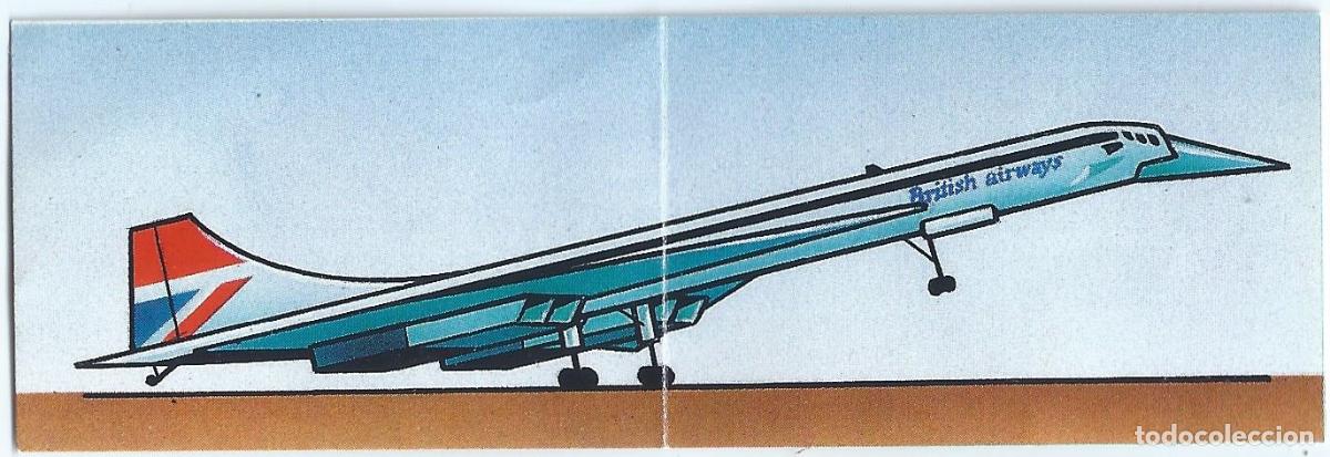 Coleccionismo cromos antiguos: Cromo doble n&ordm; 19-20 - Historia del av&oacute;n - Cola Cao VIT (1988)