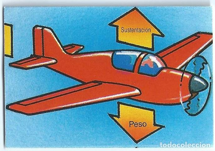 Coleccionismo cromos antiguos: Cromo n&ordm; 17 - Historia del av&oacute;n - Cola Cao VIT (1988)