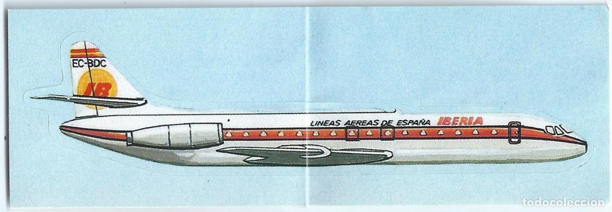 Coleccionismo cromos antiguos: Cromo doble n&ordm; 7-8 - Historia del av&oacute;n - Cola Cao VIT (1988)