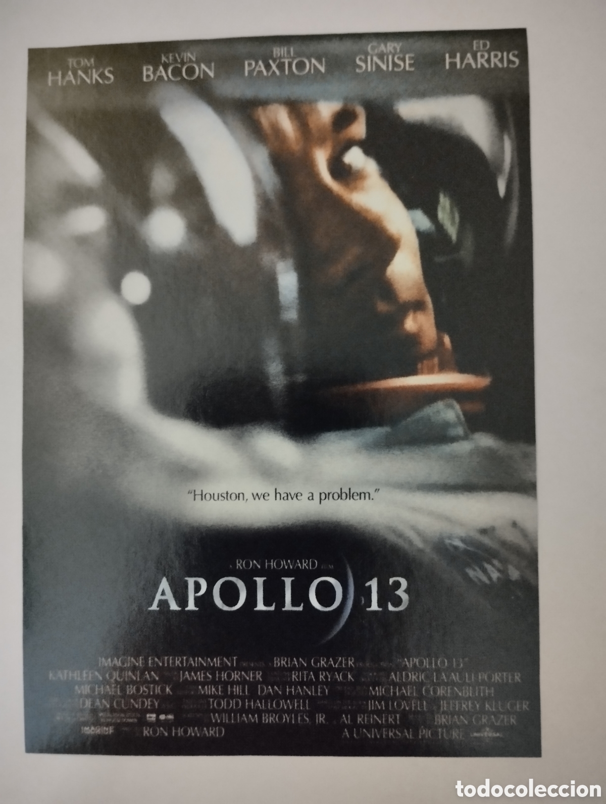 Collectable Antique Stickers: Minificha N1190 Apollo 13 - V.O.