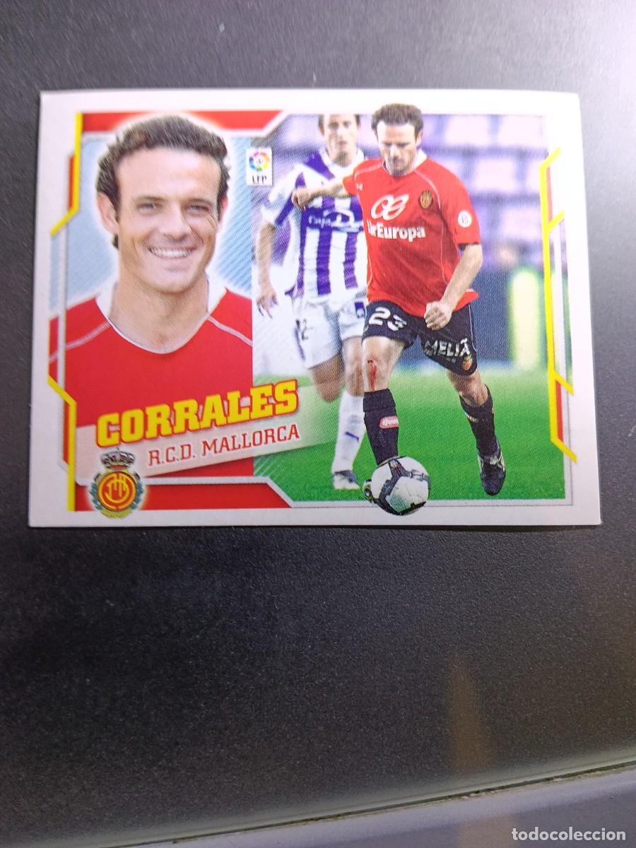 Colecionismo Cromos antigos: CROMO CORRALES 7 B 7B MALLORCA LIGA 2010 2011 10 11 ESTE PANINI NUNCA PEGADO