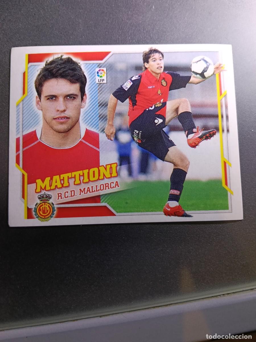 Collectionnisme Cartes &agrave; collectionner anciennes: CROMO MATTIONI 8 MALLORCA BAJA LIGA 2010 2011 10 11 ESTE PANINI NUNCA PEGADO