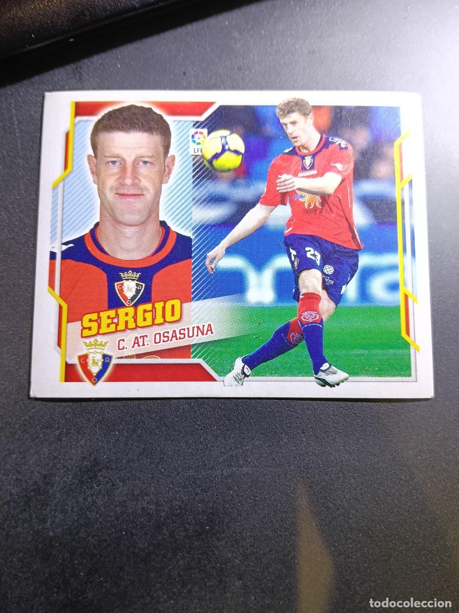 Coleccionismo cromos antiguos: CROMO SERGIO 5 OSASUNA LIGA 2010 2011 10 11 ESTE PANINI NUNCA PEGADO