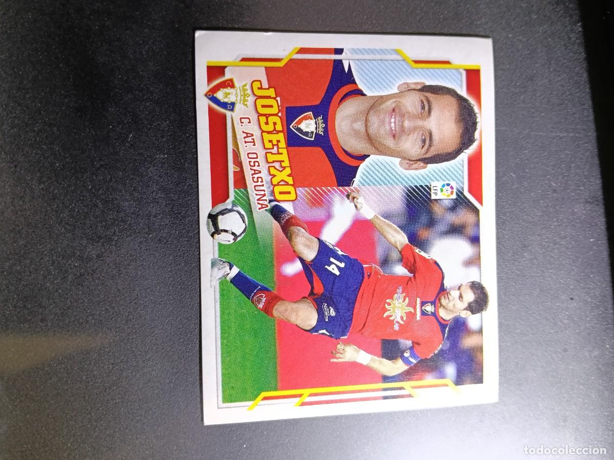 Coleccionismo cromos antiguos: CROMO JOSETXO 6 A 6A OSASUNA LIGA 2010 2011 10 11 ESTE PANINI NUNCA PEGADO
