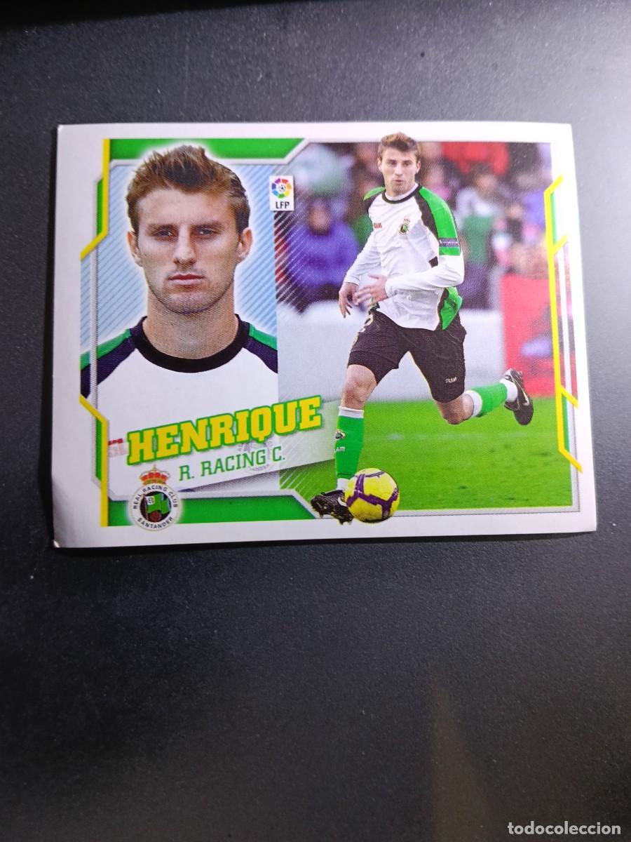 Collezionismo Figurine antiche: CROMO HENRIQUE 4 A 4A RACING DE SANTANDER LIGA 2010 2011 10 11 ESTE PANINI NUNCA PEGADO