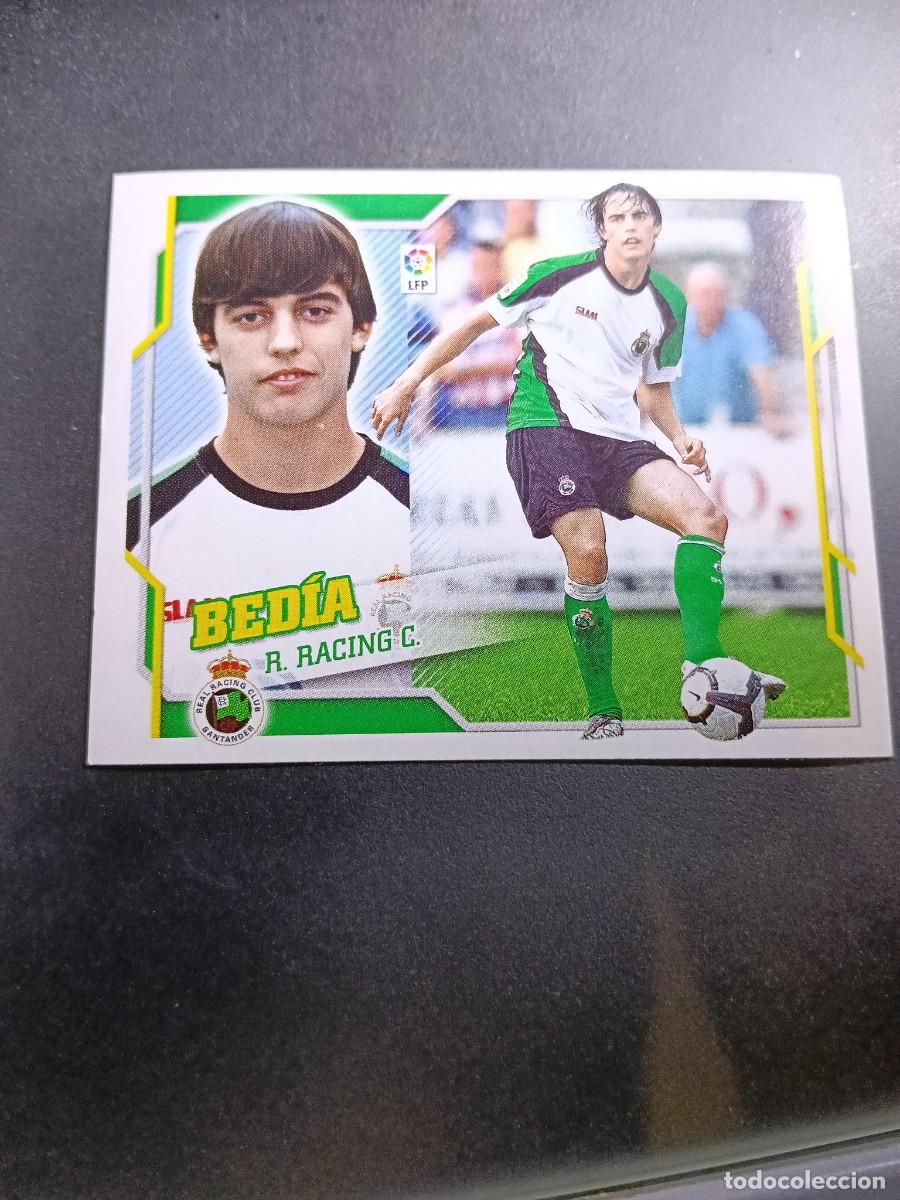 Coleccionismo cromos antiguos: CROMO BEDIA 12 B 12B RACING DE SANTANDER LIGA 2010 2011 10 11 ESTE PANINI NUNCA PEGADO