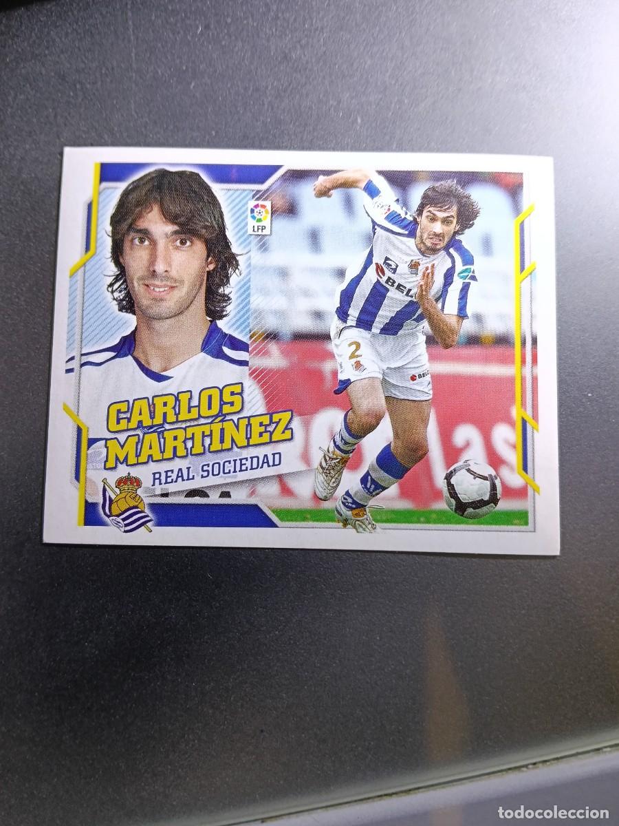 Sammeln alte Sammelbilder: CROMO CARLOS MARTINEZ 3 REAL SOCIEDAD LIGA 2010 2011 10 11 ESTE PANINI NUNCA PEGADO