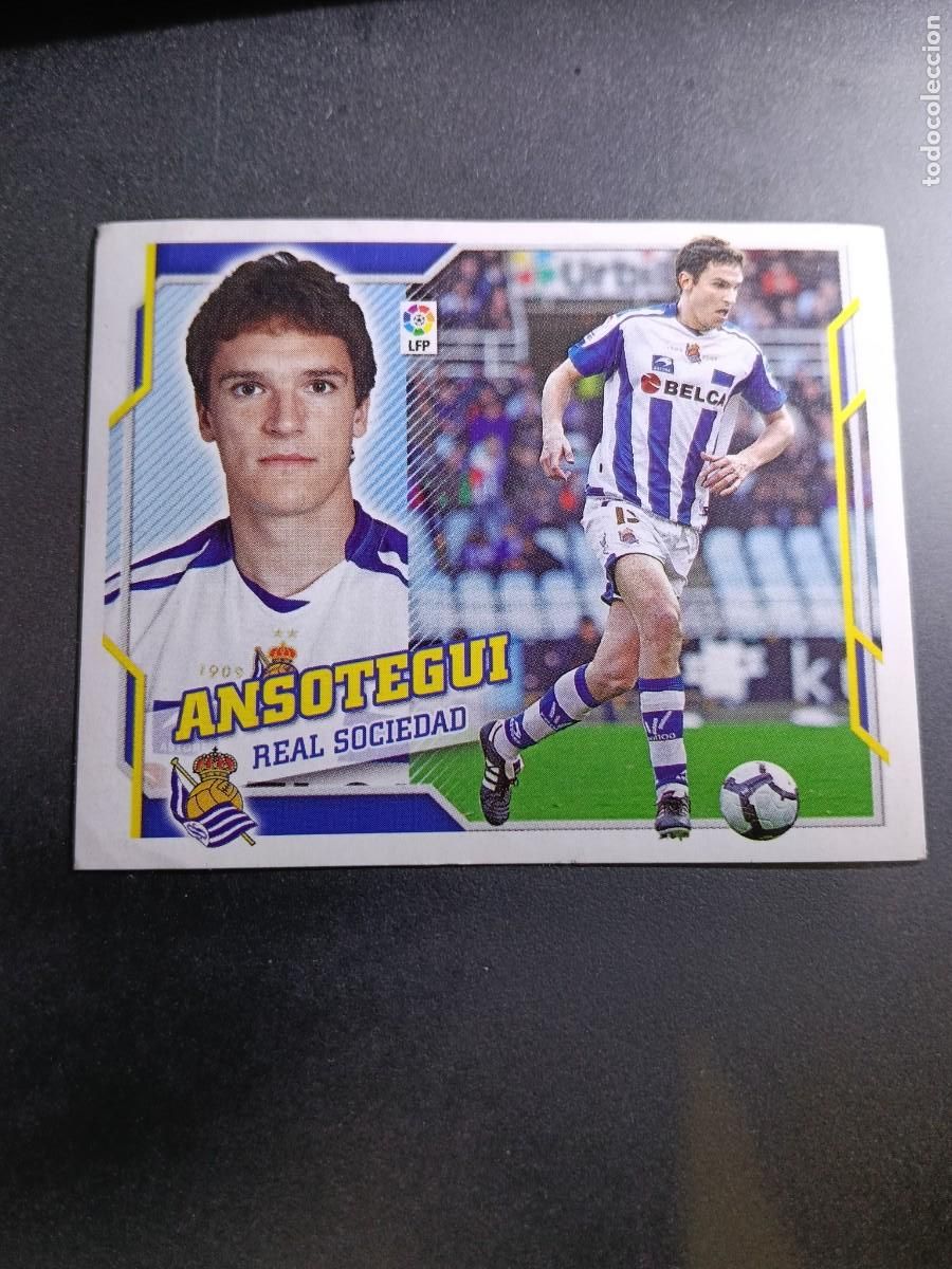 Sammeln alte Sammelbilder: CROMO ANSOTEGUI 4 REAL SOCIEDAD LIGA 2010 2011 10 11 ESTE PANINI NUNCA PEGADO