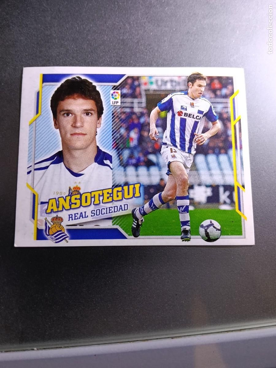 Sammeln alte Sammelbilder: CROMO ANSOTEGUI 4 REAL SOCIEDAD LIGA 2010 2011 10 11 ESTE PANINI NUNCA PEGADO