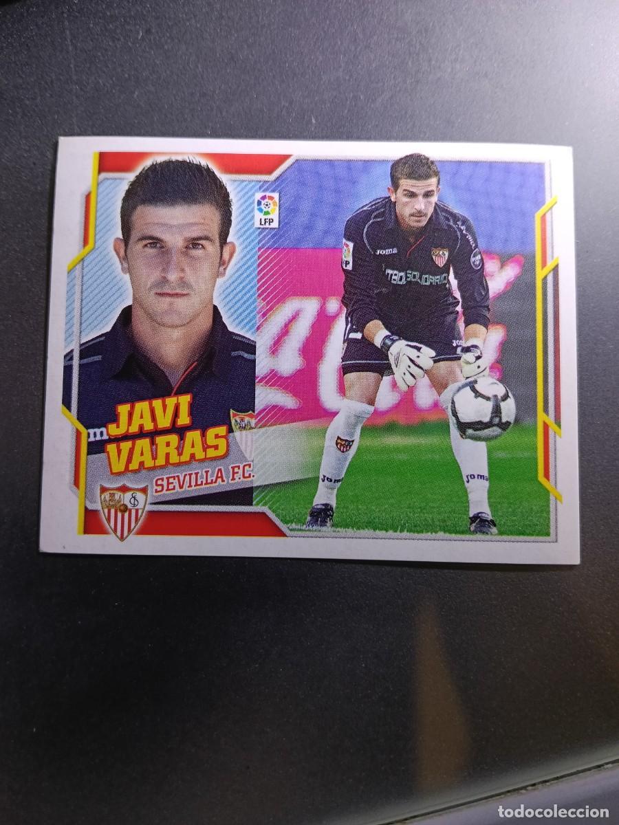 Coleccionismo cromos antiguos: CROMO JAVI VARAS 2 SEVILLA LIGA 2010 2011 10 11 ESTE PANINI NUNCA PEGADO