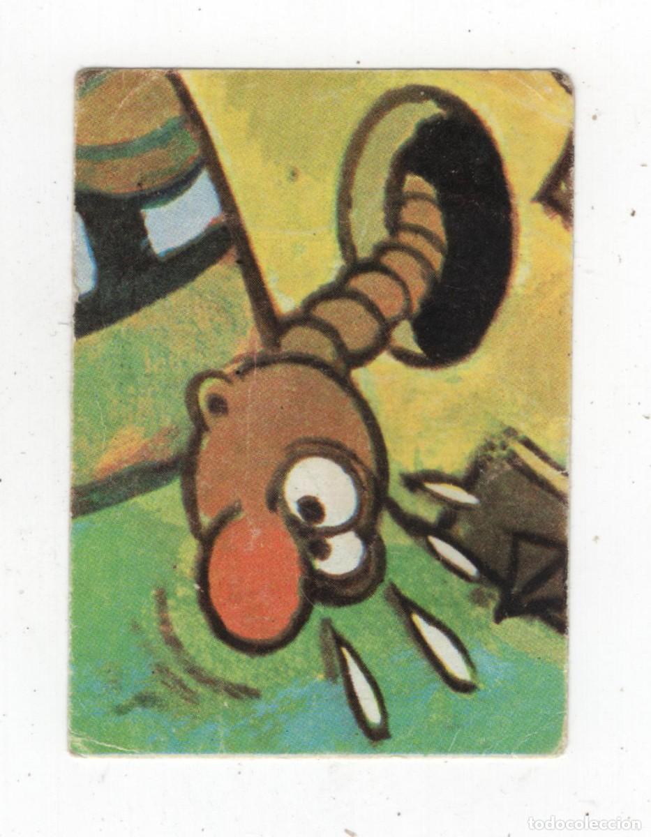 Coleccionismo cromos antiguos: CROPAN N&ordm;20 EL GUSANO ZAPATON COMPRA EL SUPERPOSTER GIGANTA DE MORTADELO VER IMAGEN DE LAS DOS CARAS