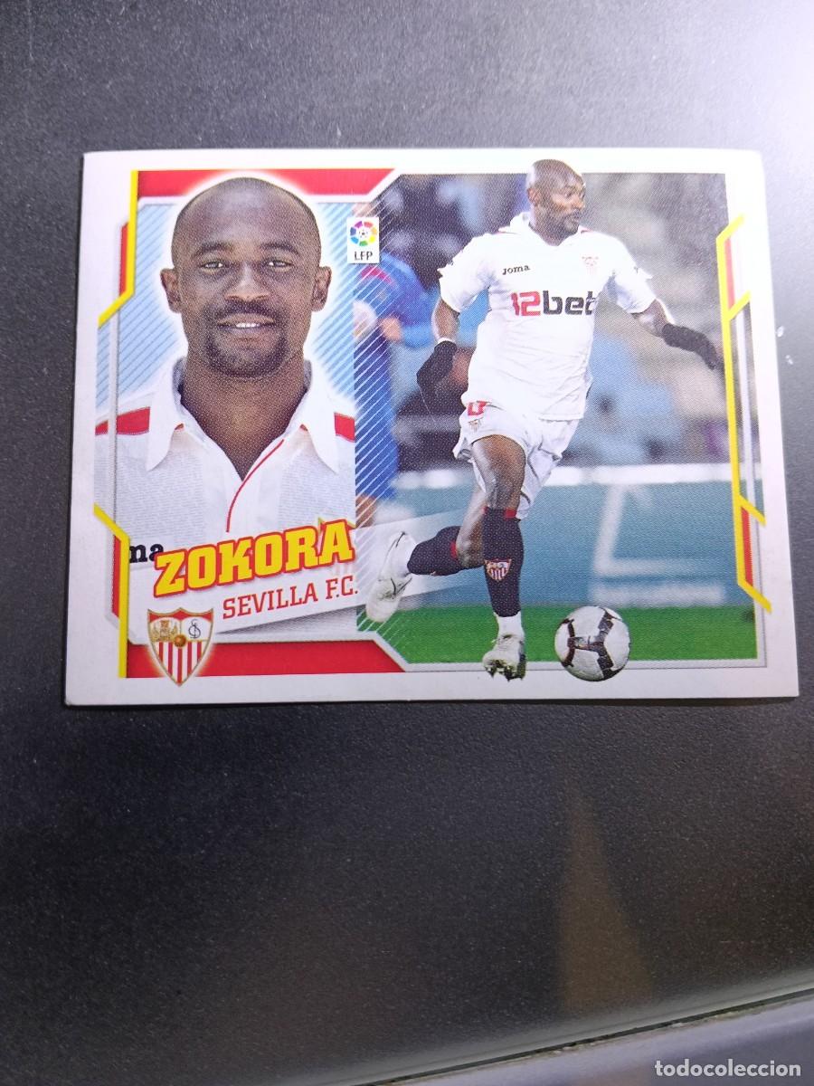 Colecionismo Cromos antigos: CROMO ZOKORA 11 SEVILLA LIGA 2010 2011 10 11 ESTE PANINI NUNCA PEGADO