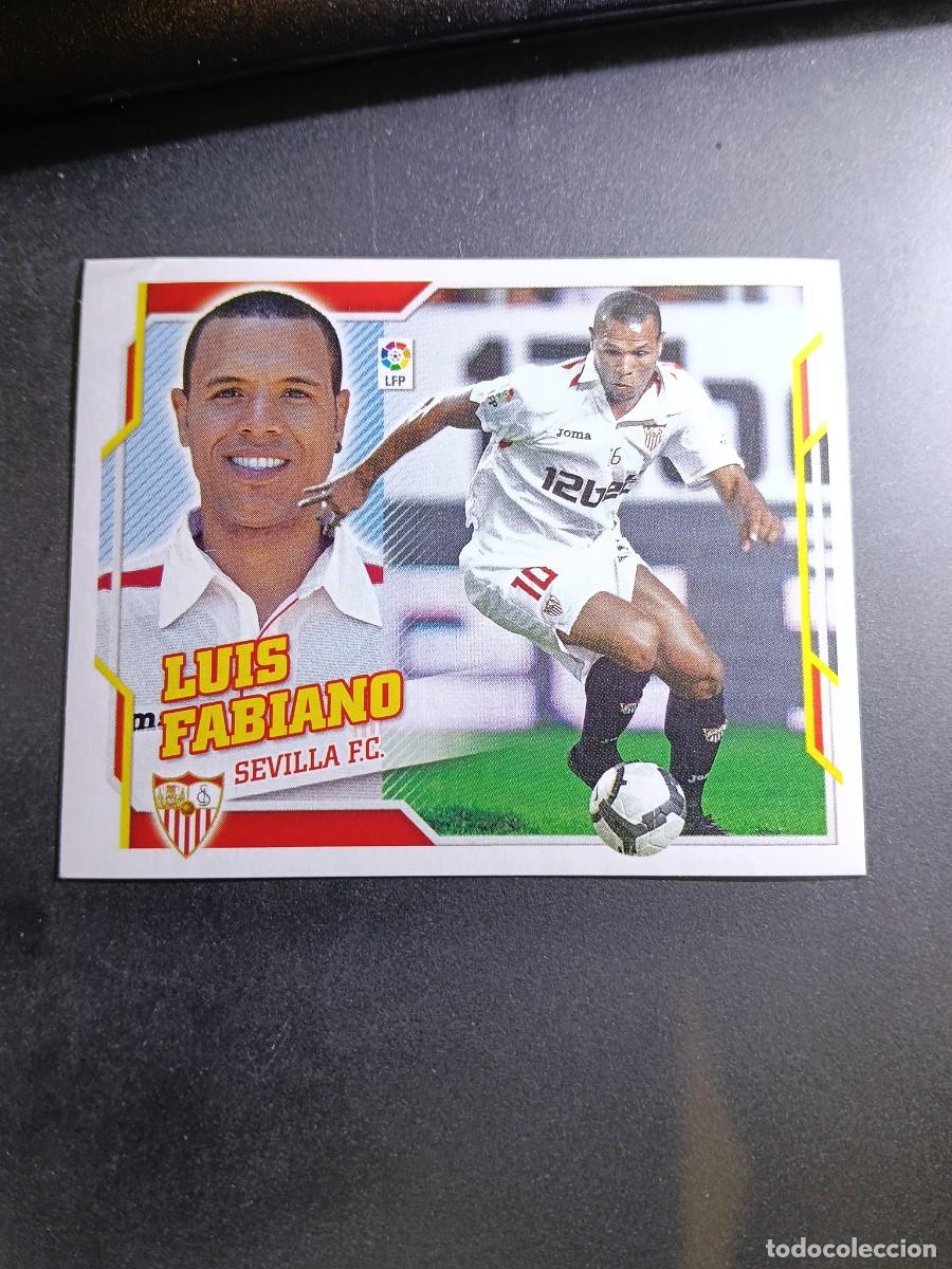 Collectable Antique Stickers: CROMO LUIS FABIANO 15 SEVILLA LIGA 2010 2011 10 11 ESTE PANINI NUNCA PEGADO