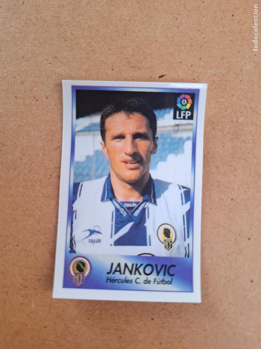 Collezionismo Figurine antiche: BOLLYCAO 96 97 1996 1997 - 129 JANKOVIC - H&Eacute;RCULES CF ( TRASERA SIGUE LA LIGA ) NUNCA PEGADO
