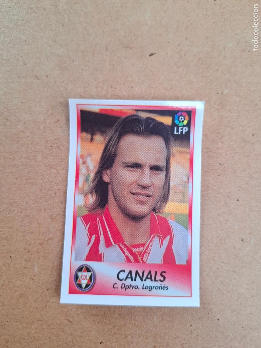 Collezionismo Figurine antiche: BOLLYCAO 96 97 1996 1997 - 135 CANALS - CD. LOGRO&Ntilde;ES ( TRASERA SIGUE LA LIGA ) NUNCA PEGADO