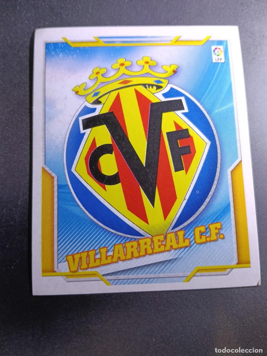 Collectionnisme Cartes &agrave; collectionner anciennes: CROMO ESCUDO VILLARREAL LIGA 2010 2011 10 11 ESTE PANINI NUNCA PEGADO