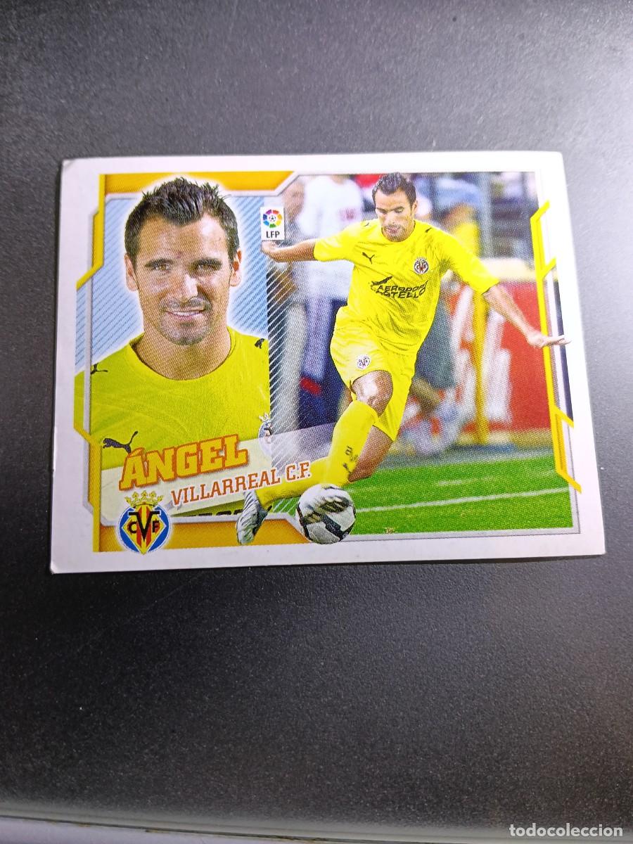 Coleccionismo cromos antiguos: CROMO ANGEL 3 VILLARREAL LIGA 2010 2011 10 11 ESTE PANINI NUNCA PEGADO
