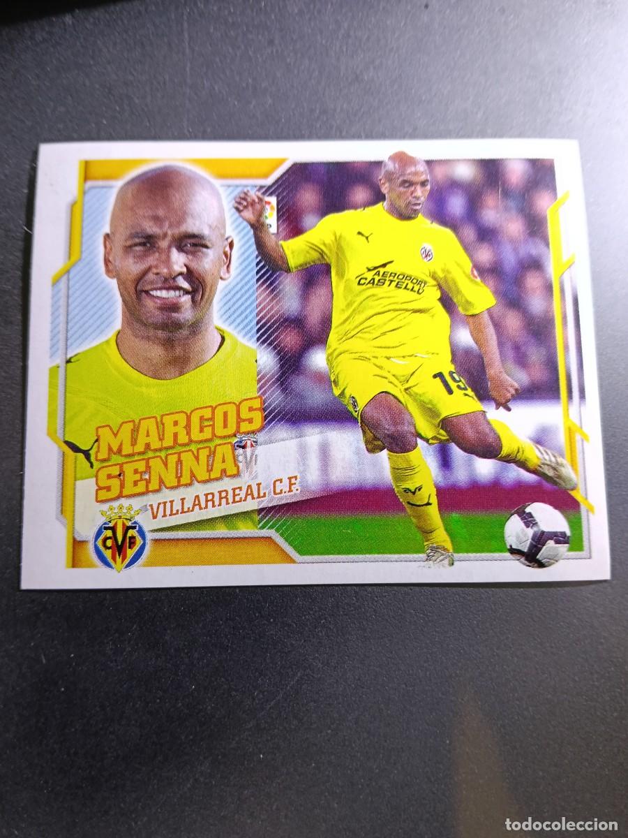 Collectionnisme Cartes &agrave; collectionner anciennes: CROMO MARCOS SENNA 8 A 8A VILLARREAL LIGA 2010 2011 10 11 ESTE PANINI NUNCA PEGADO