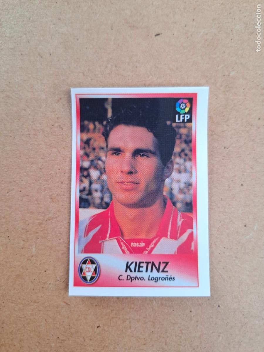 Collezionismo Figurine antiche: BOLLYCAO 96 97 1996 1997 - 139 KIENTZ - CD. LOGRO&Ntilde;ES ( TRASERA TE PRESENTA F&Uacute;TBOL ) NUNCA PEGADO