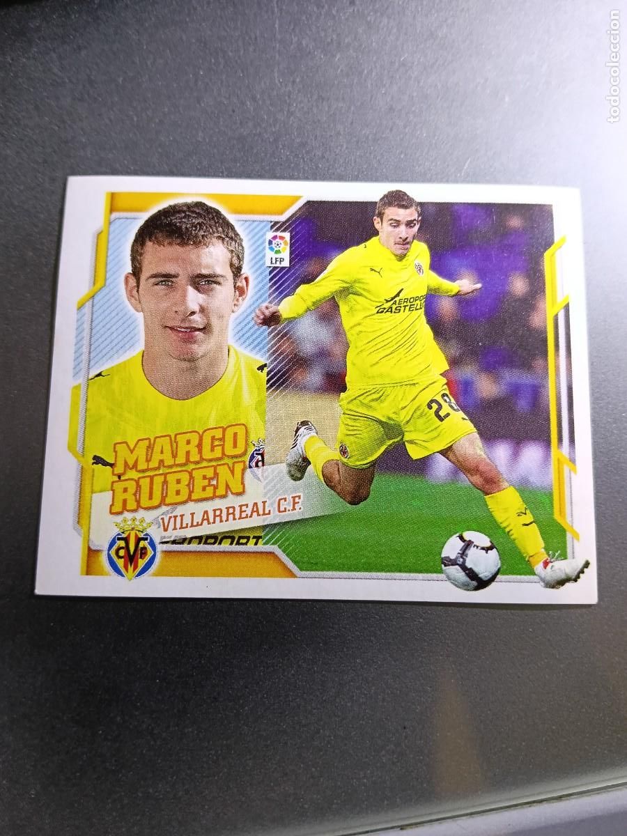 Collezionismo Figurine antiche: CROMO MARCO RUBEN 14 VILLARREAL LIGA 2010 2011 10 11 ESTE PANINI NUNCA PEGADO