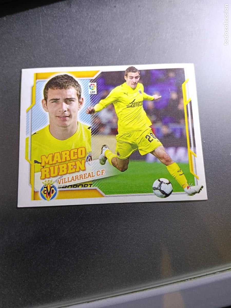 Collezionismo Figurine antiche: CROMO MARCO RUBEN 14 VILLARREAL LIGA 2010 2011 10 11 ESTE PANINI NUNCA PEGADO