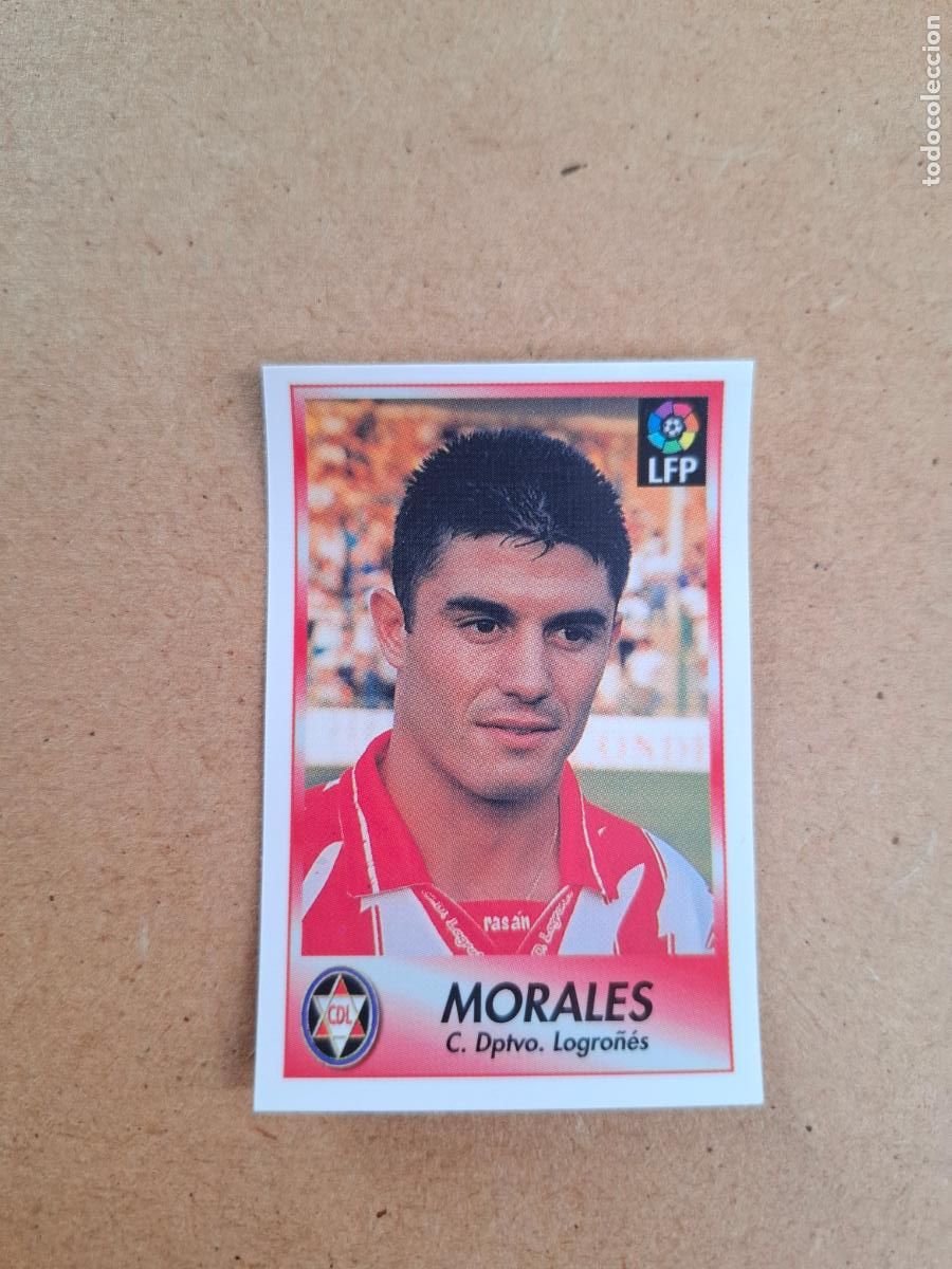 Collezionismo Figurine antiche: BOLLYCAO 96 97 1996 1997 - 142 MORALES - CD. LOGRO&Ntilde;ES ( TRASERA TE PRESENTA F&Uacute;TBOL ) NUNCA PEGADO