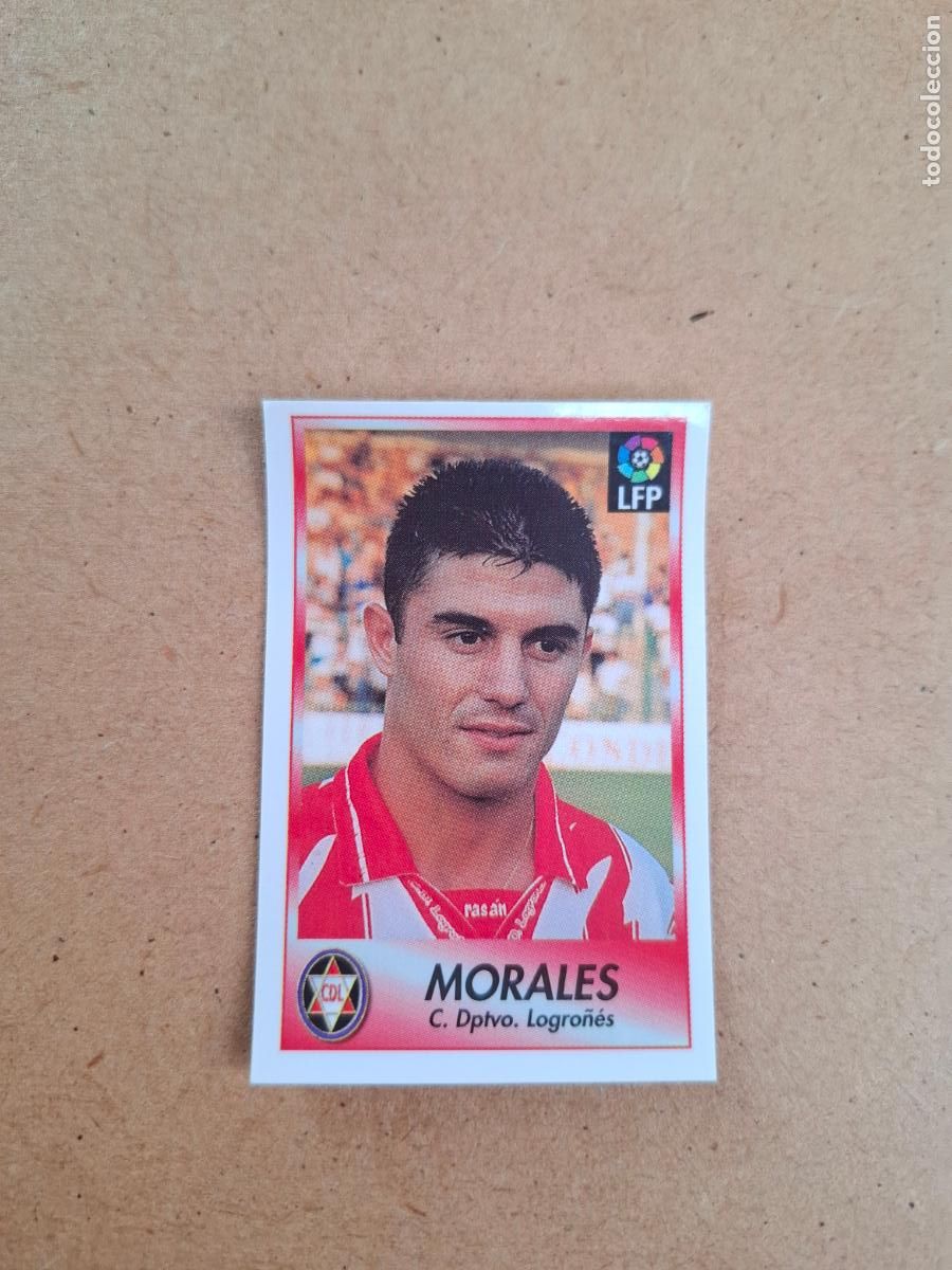 Collezionismo Figurine antiche: BOLLYCAO 96 97 1996 1997 - 142 MORALES - CD. LOGRO&Ntilde;ES ( TRASERA SIGUE LA LIGA ) NUNCA PEGADO
