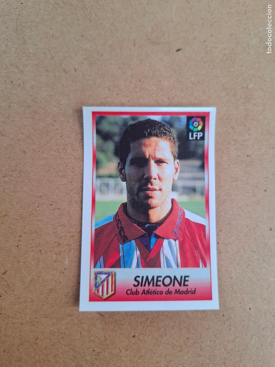 Collezionismo Figurine antiche: BOLLYCAO 96 97 1996 1997 - 150 SIMEONE - AT. MADRID ( TRASERA SIGUE LA LIGA ) NUNCA PEGADO