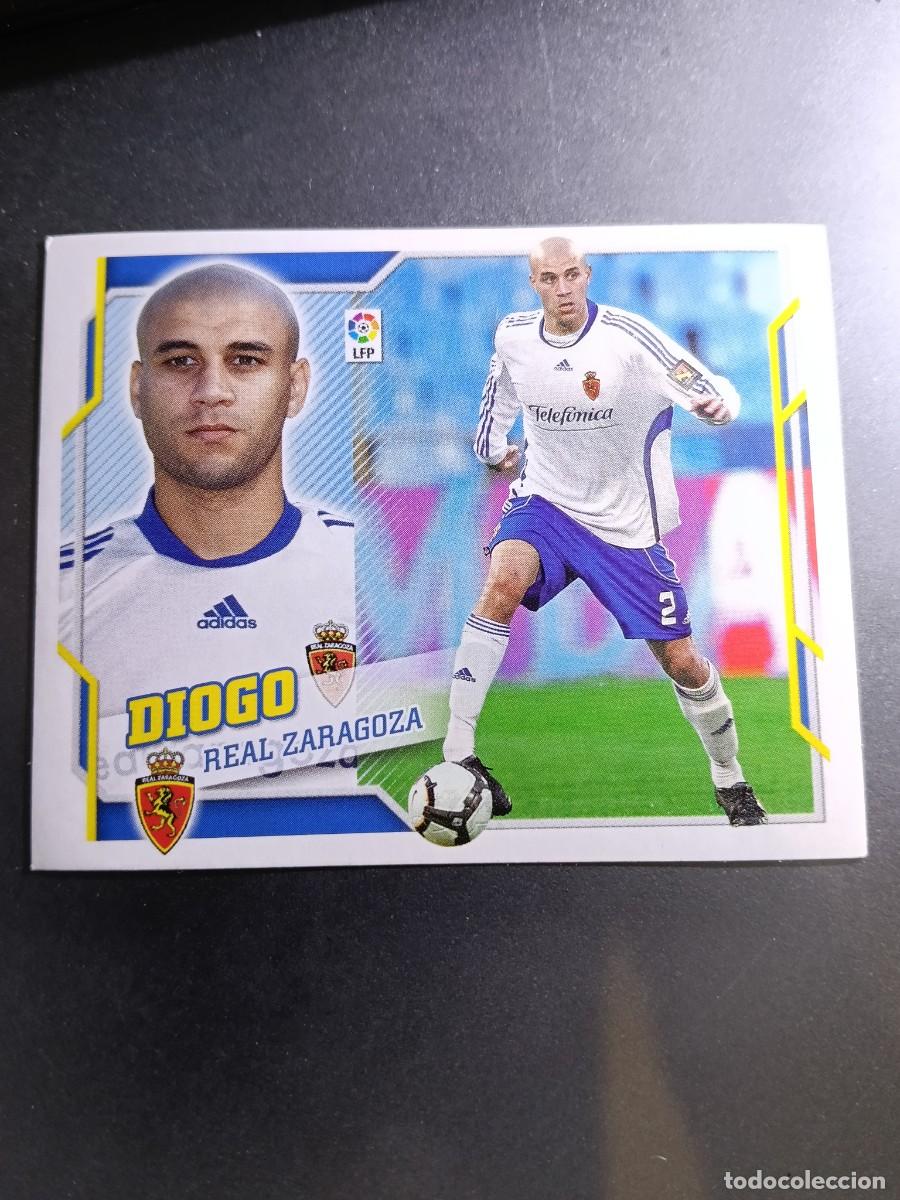 Collectable Antique Stickers: CROMO DIOGO 3 A 3A ZARAGOZA LIGA 2010 2011 10 11 ESTE PANINI NUNCA PEGADO
