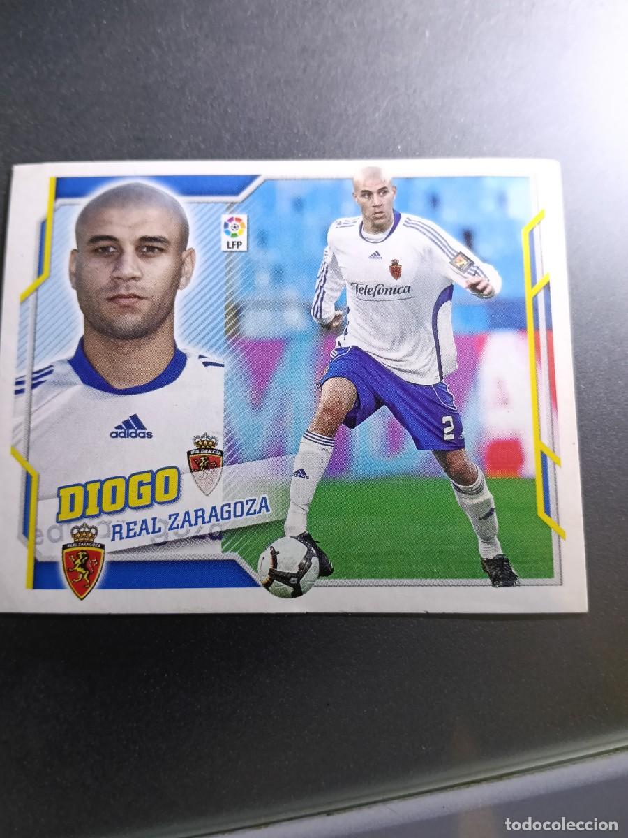 Collectable Antique Stickers: CROMO DIOGO 3 A 3A ZARAGOZA LIGA 2010 2011 10 11 ESTE PANINI NUNCA PEGADO