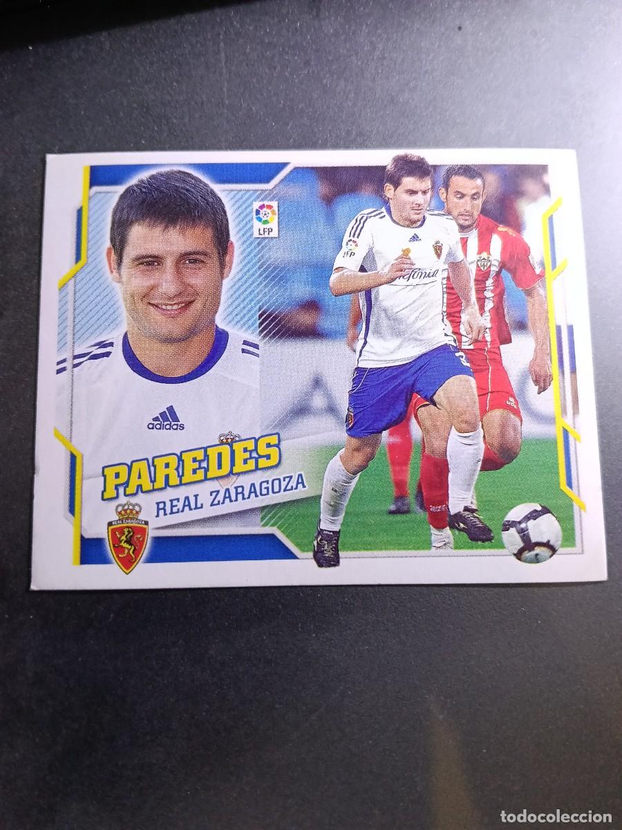 Collectable Antique Stickers: CROMO PAREDES 3 B 3B ZARAGOZA LIGA 2010 2011 10 11 ESTE PANINI NUNCA PEGADO