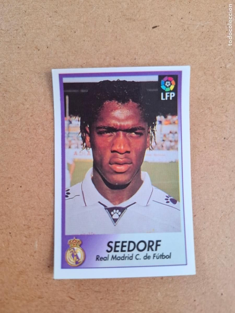 Collezionismo Figurine antiche: BOLLYCAO 96 97 1996 1997 - 166 SEEDORF - REAL MADRID ( TRASERA SIGUE LA LIGA ) NUNCA PEGADO