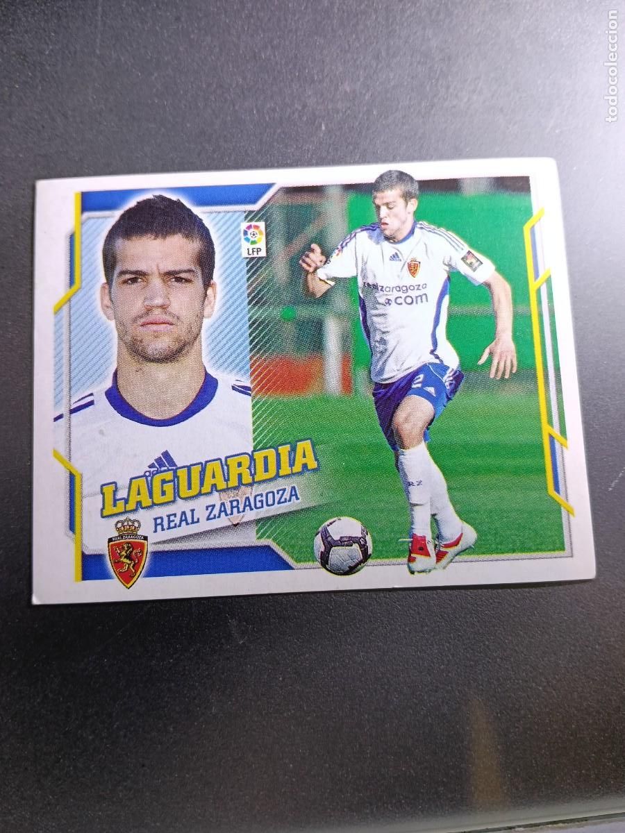 Collectionnisme Cartes &agrave; collectionner anciennes: CROMO LAGUARDIA 6 B 6B ZARAGOZA LIGA 2010 2011 10 11 ESTE PANINI NUNCA PEGADO
