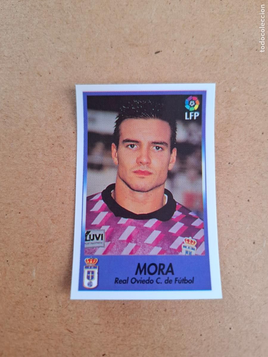 Collezionismo Figurine antiche: BOLLYCAO 96 97 1996 1997 - 171 MORA - REAL OVIEDO ( TRASERA SIGUE LA LIGA ) NUNCA PEGADO