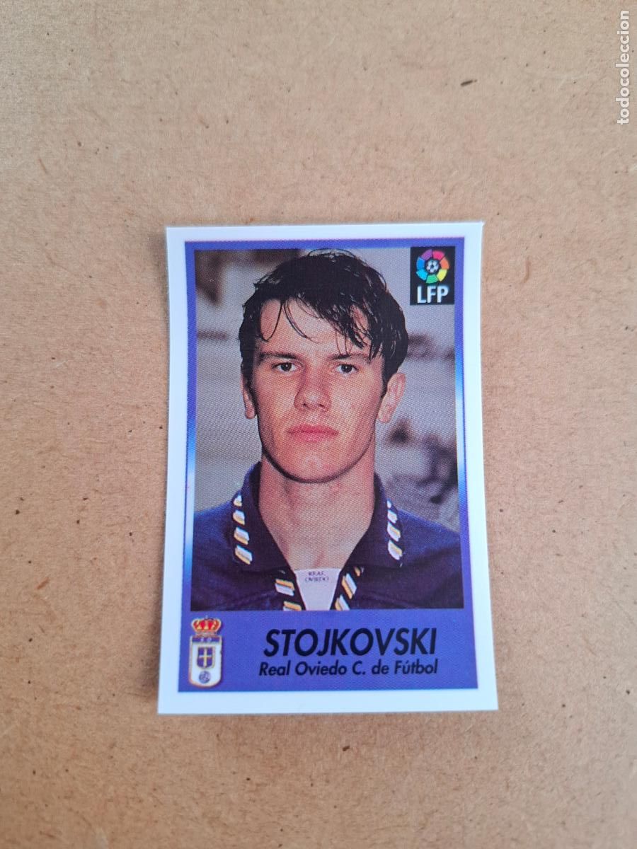 Collezionismo Figurine antiche: BOLLYCAO 96 97 1996 1997 - 173 STOJKOVSKI - REAL OVIEDO ( TRASERA SIGUE LA LIGA ) NUNCA PEGADO